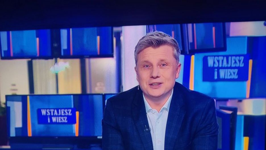 Rafał Wojda wrócił na antenę TVN24