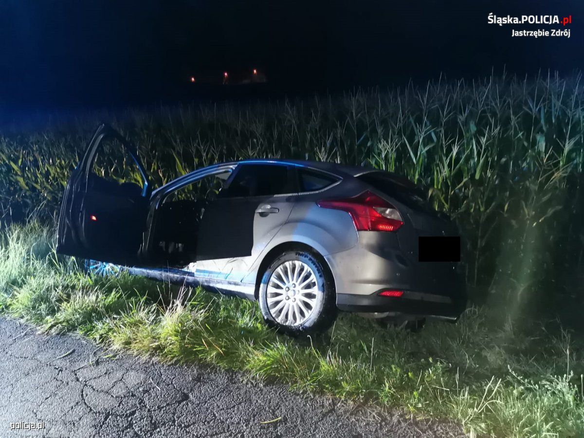 Policja przyjechała po wezwaniu z systemu eCall