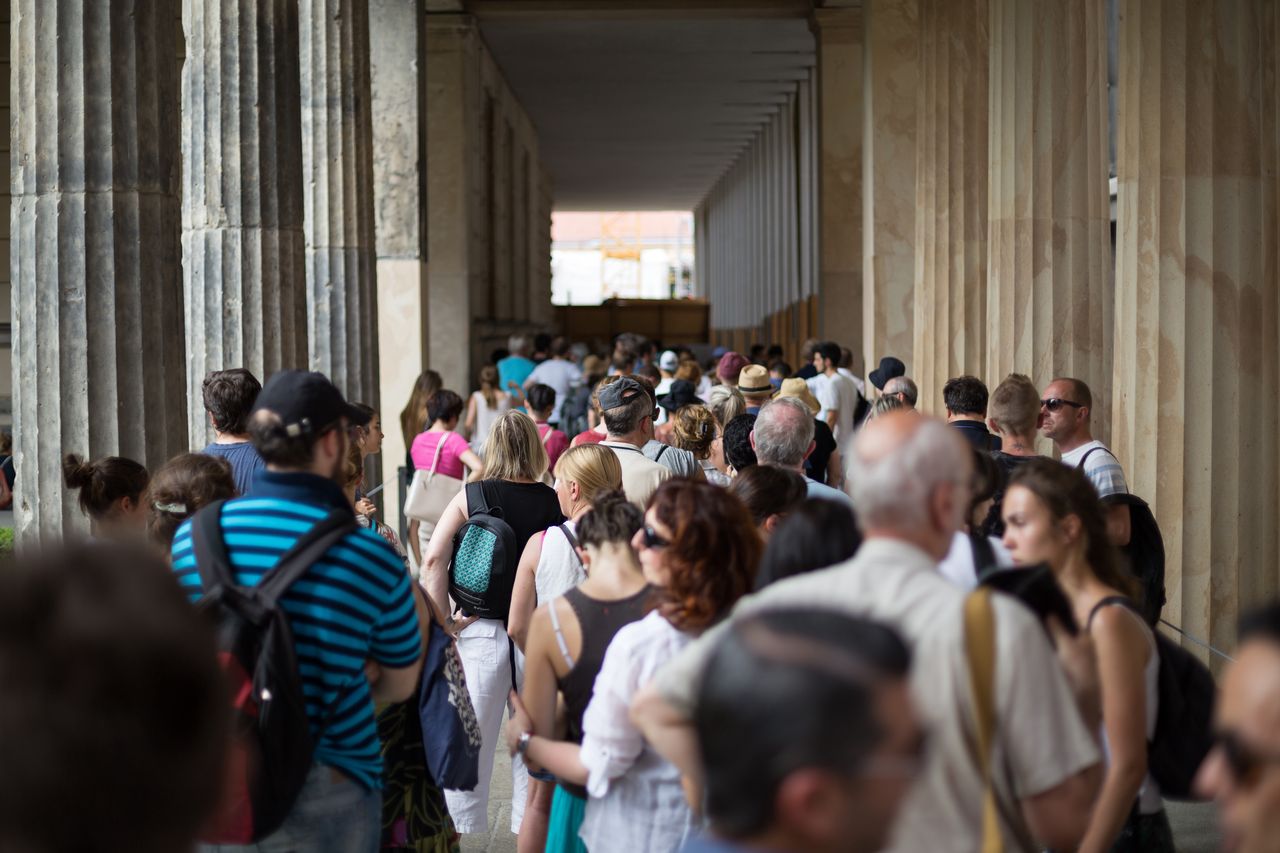 On German streets, one can encounter people of various nationalities (illustrative photo)