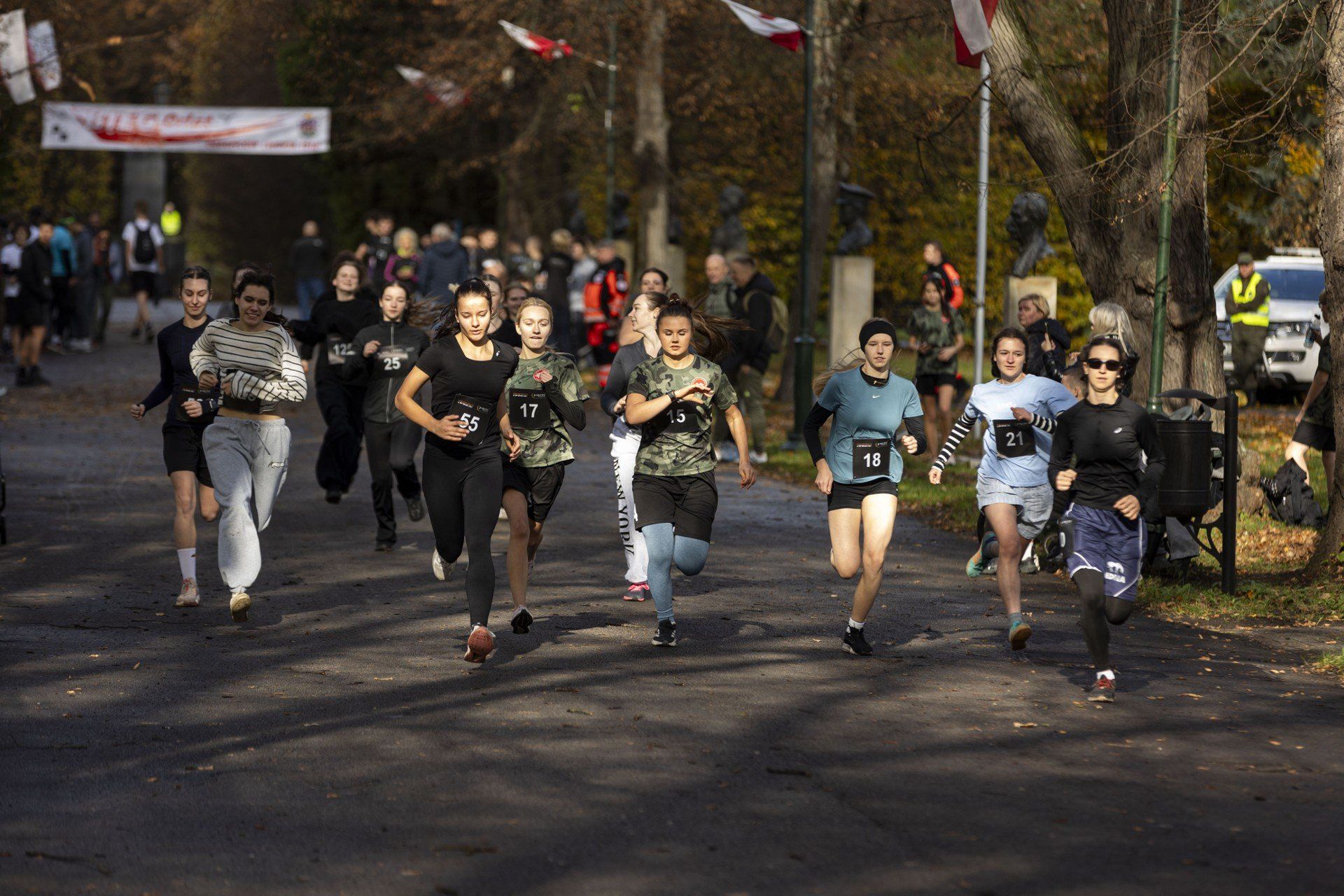 Zobaczcie środowy bieg i młodych biegacze na zdjęciach naszego fotoreportera