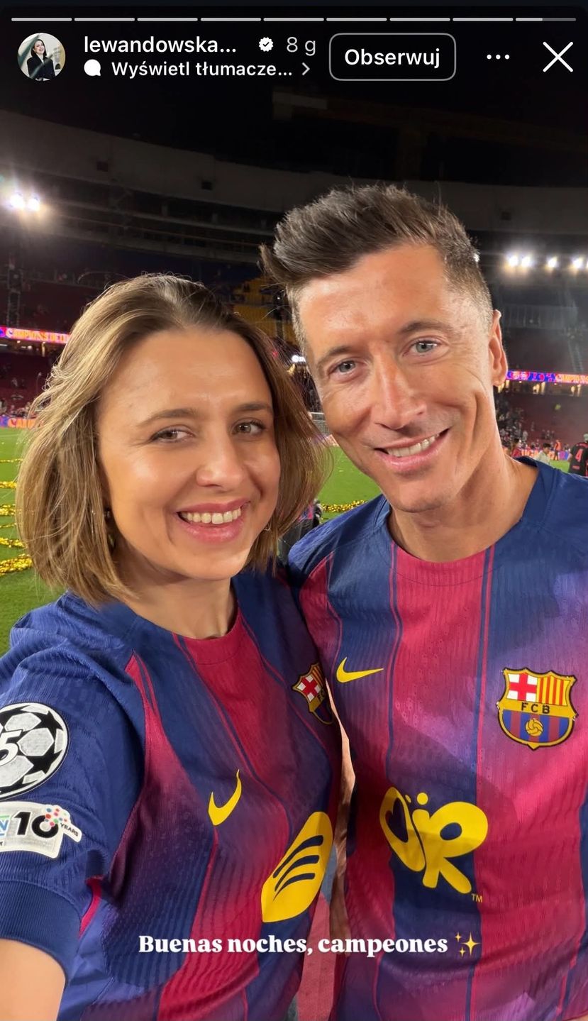 Milena Lewandowska z bratem Robertem