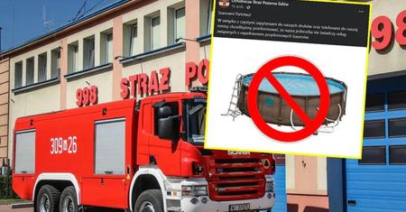 Strażacy nie wytrzymali. Chodzi o baseny ogrodowe