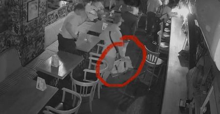 Skandaliczne zachowanie klienta pubu. Kamery pokazały wszystko