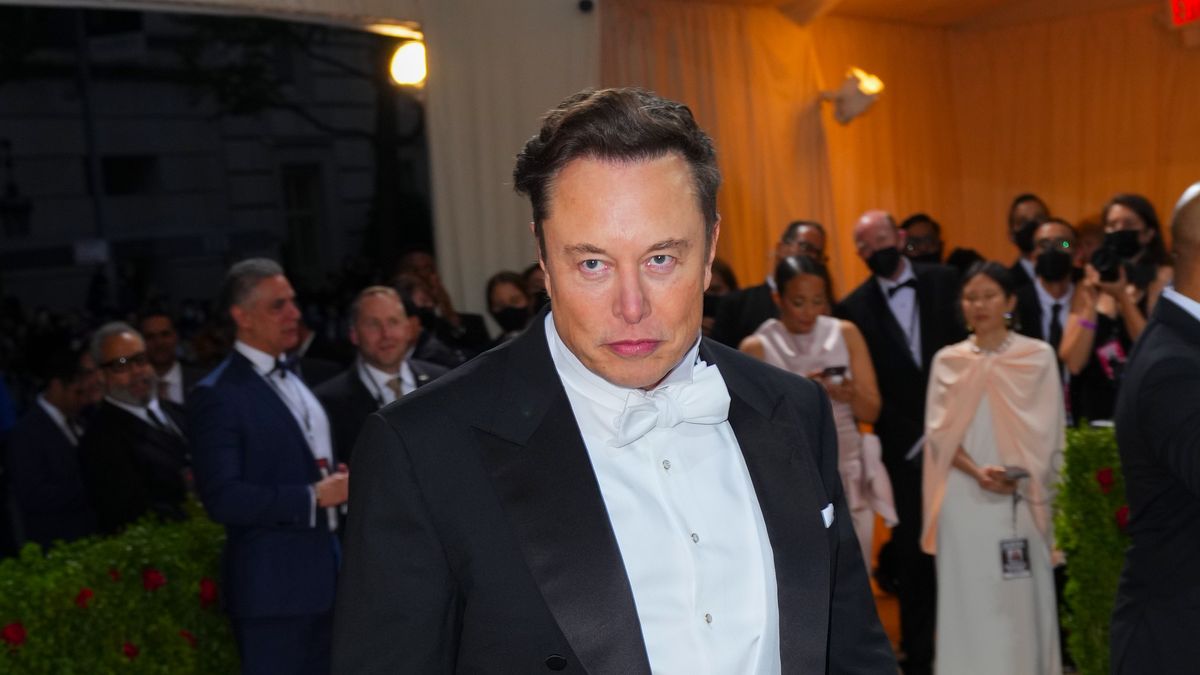 Na zdjęciu Elon Musk