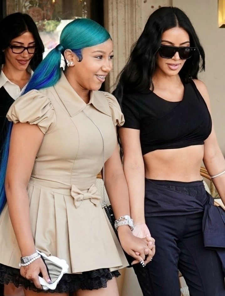 Kim Kardashian i North West