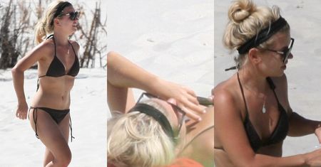 Zgrabna Marta Manowska wygrzewa się na plaży w Juracie (ZDJĘCIA)