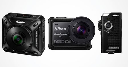 Nikon prezentuje kamery sportowe: KeyMission 80 oraz KeyMission 170. KeyMission 360 nareszcie dostępna