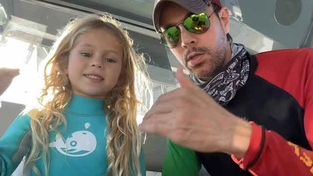 Enrique Iglesias z córką, styczeń 2026