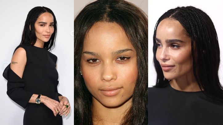 Zoe Kravitz prezentuje WYDATNE policzki na imprezie