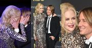 Zakochana Nicole Kidman całuje się z mężem na scenie