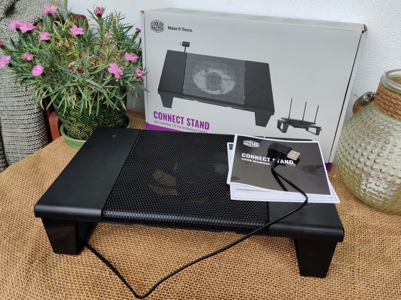 Minimalistyczna podstawka pod router - Cooler Master Connect Stand [szybki test]