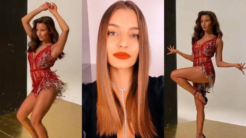 Roztańczona Julia Wieniawa promuje swój udział w "Tańcu z Gwiazdami" żywiołowymi pląsami: "Rozkręcam się"