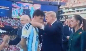 Głośno o zachowaniu piłkarzy Argentyny. Tak potraktowali Trumpa