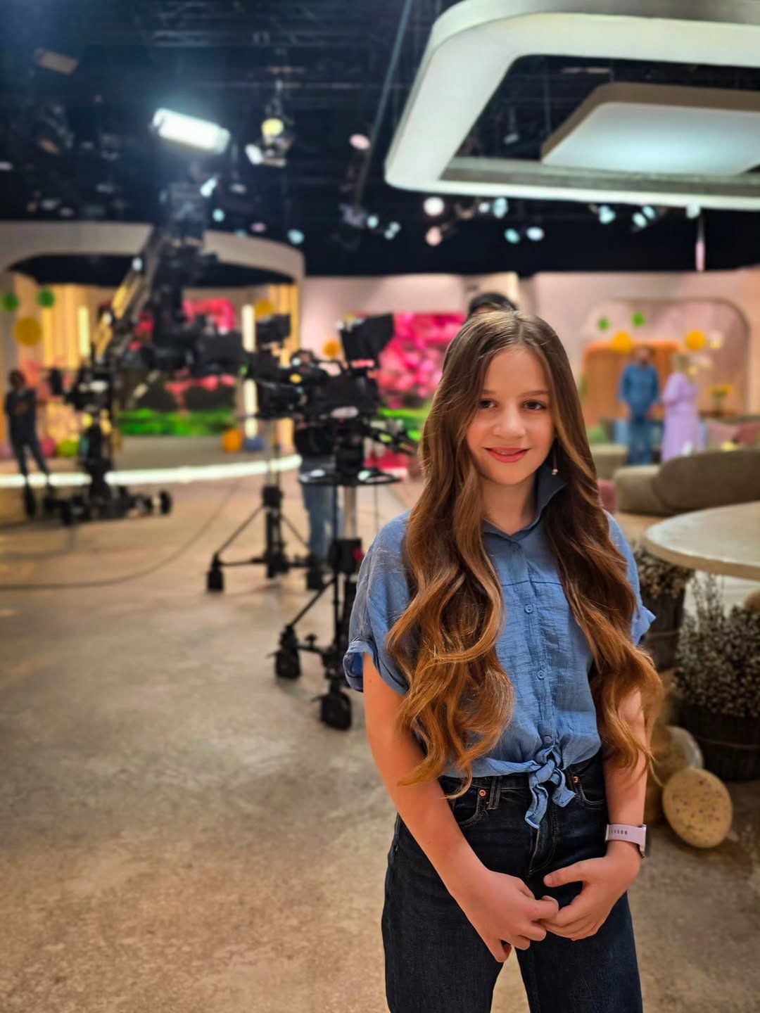 Anna Powierza w "Pytaniu na śniadanie" z córką Heleną