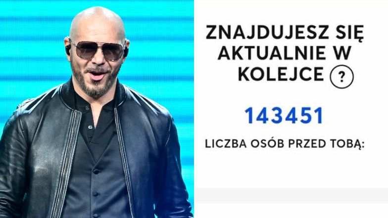 SETKI TYSIĘCY fanów chciało kupić bilet na koncert Pitbulla w Krakowie: "Takiej kolejki jeszcze nie widziałam"