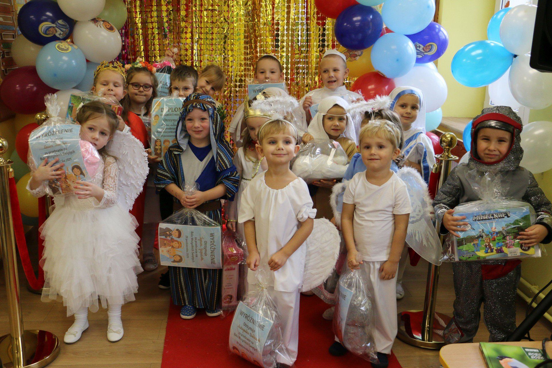 Bal wszystkich świętych 2025 w przedszkolu w Aleksandrowie Kujawskim
