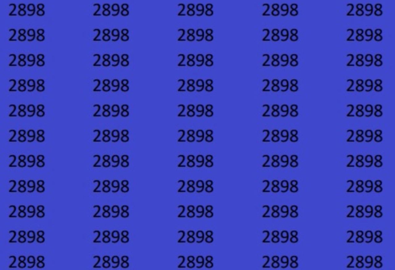 Potrafisz znaleźć 2398 na obrazku? Geniusze zrobią to w mniej niż 20 sekund