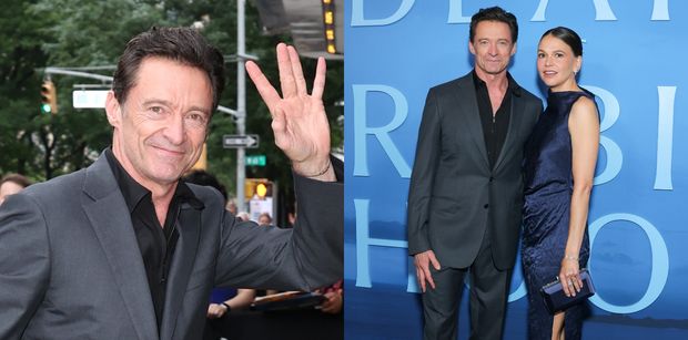 Hugh Jackman i jego nowa ukochana posyłają uśmiechy na premierze filmu. To dla niej zostawił żonę po 27 LATACH (ZDJĘCIA)