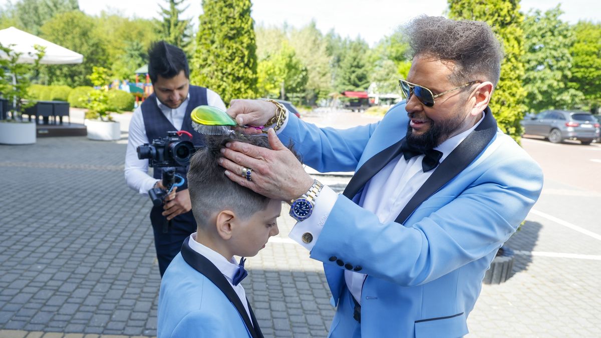 Krzysztof Rutkowski ujawnił inspirację na swoją charakterystyczną fryzurę