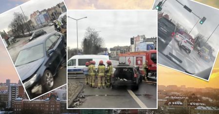 Rondo Śródka znów miejscem kolizji – już 27. w tym roku. Co jest przyczyną częstych wypadków?