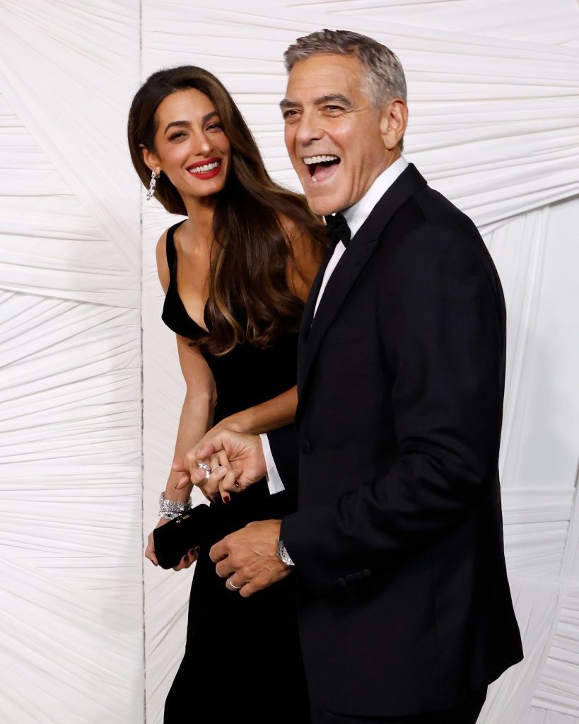 George i Amal Clooneyowie