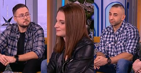 Justyna i Przemek oraz Patryk i Marta ze "Ślubu od pierwszego wejrzenia" wymieniają "uprzejmości" w śniadaniówce. Ich miny mówią WSZYSTKO... (FOTO)
