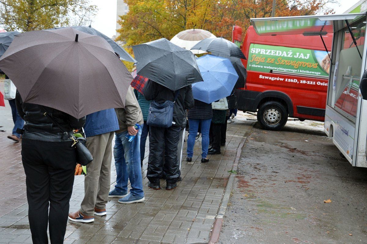 Jak zwykle wzięciem cieszyły się jaja ze Szwagrowa koło Osieka.