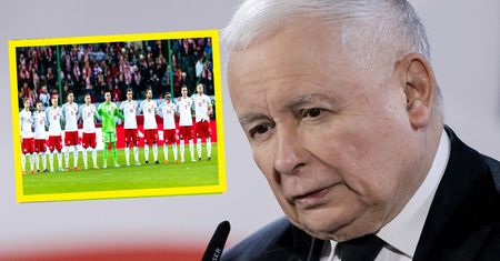 Kaczyński tłumaczy się ze słów o Lewandowskim