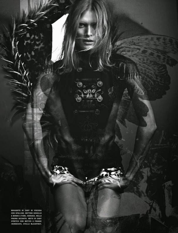 Małgorzata Bela w Vogue Italia