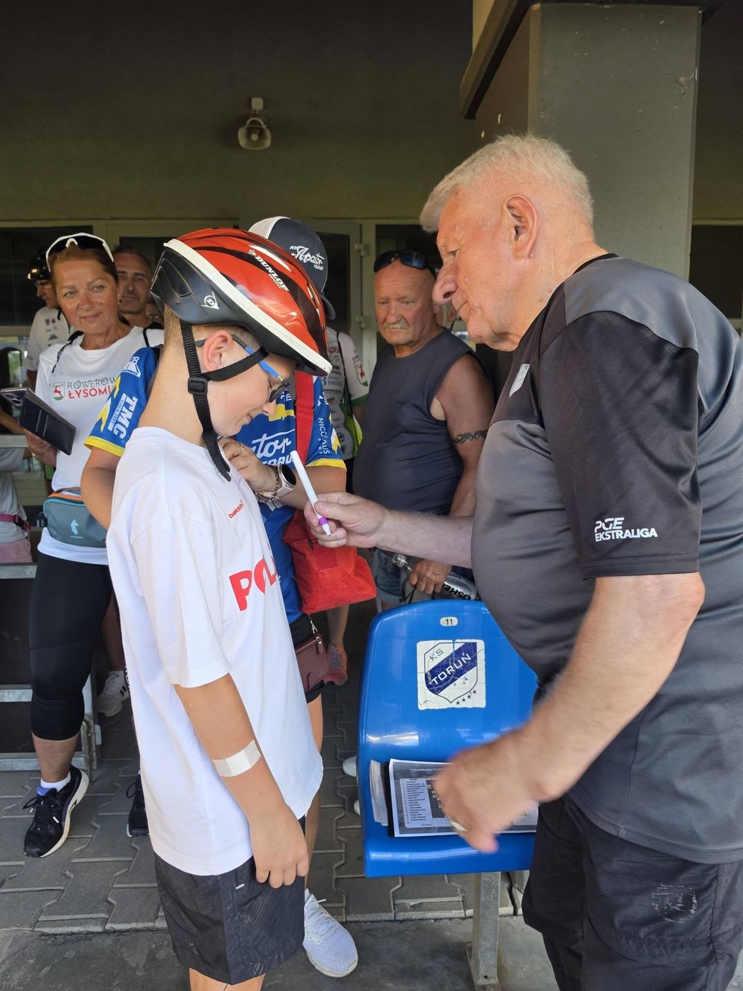 Rajd z Łysomic na Motoarenę
