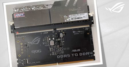 Tego jeszcze nie było. Adapter pamięci DDR5-DDR4