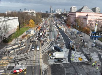 Warszawa: Remont torowiska na Rakowickiej