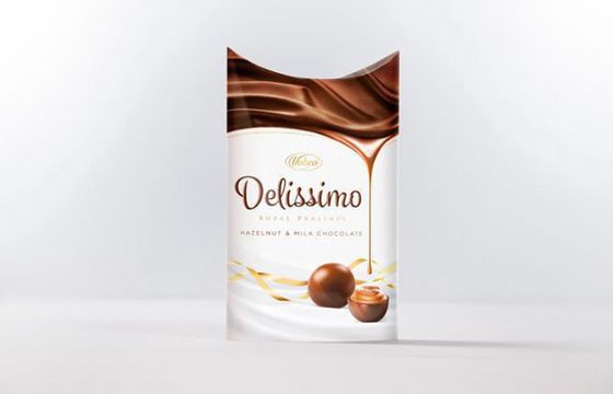 Czekoladki Delissimo w nowych opakowaniach od SaltPepper Brand Design