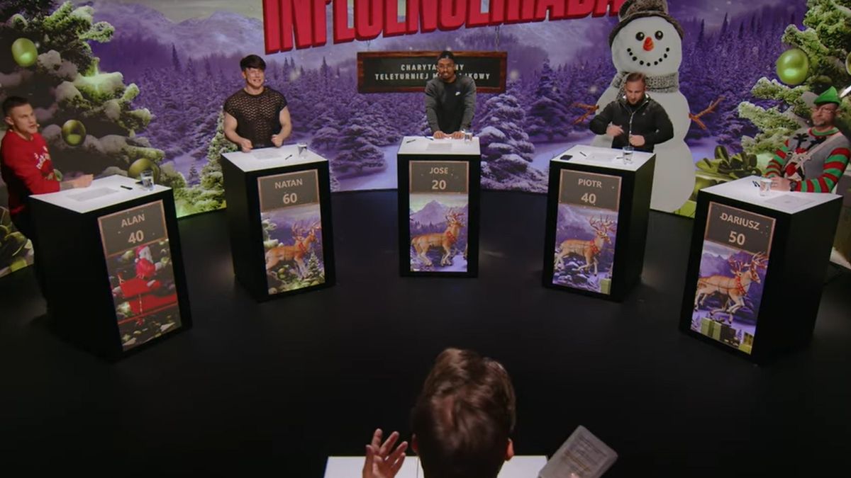 Kadr z teleturnieju Fame