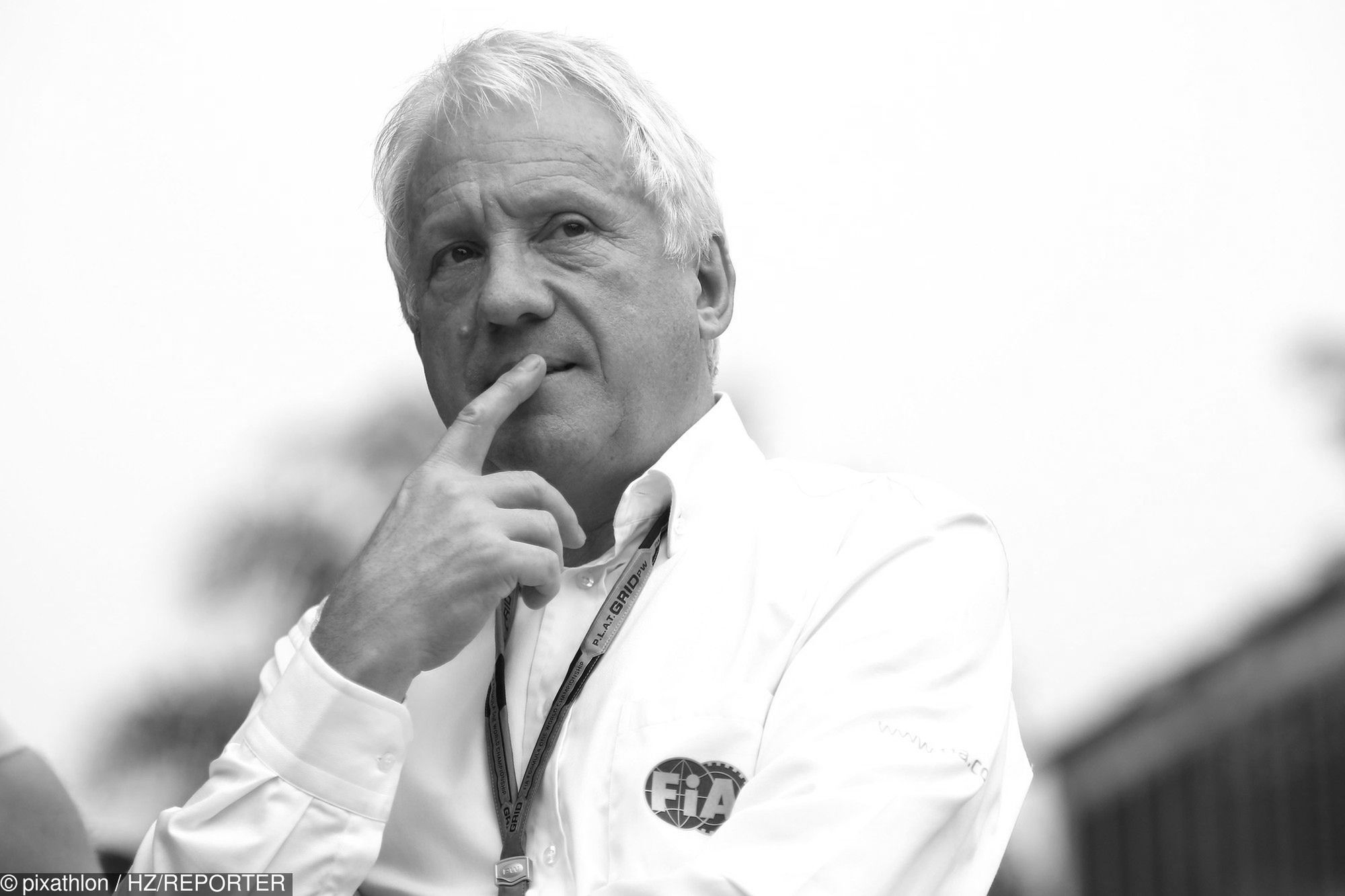 Charlie Whiting - od 1988 delegat techniczny FIA, od 1997 roku dyrektor wyścigów.