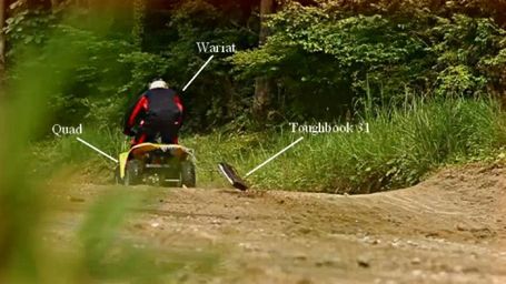 Toughbook 31 kontra quad [wideo] 1