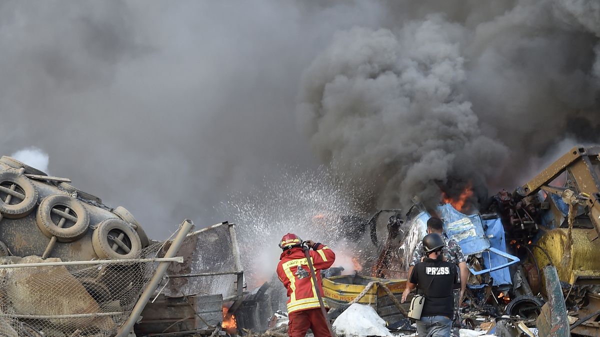 bejrut, eksplozja, liban