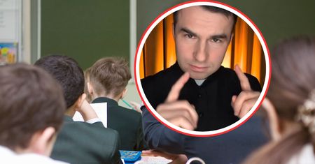 Nauczycielka wyrzuciła krzyż do śmieci. Ksiądz Picur: "nawet jeśli się nie zgadza"