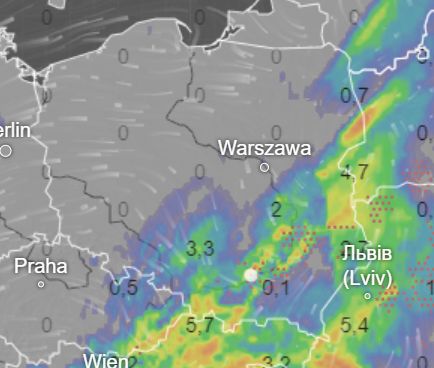 Burze przechodzą nad południowo-wschodnią Polską