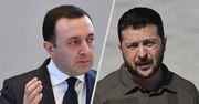 Gruziński premier: "Wypowiedzi Zełenskiego są zgodne z siłami wrogimi Gruzji"