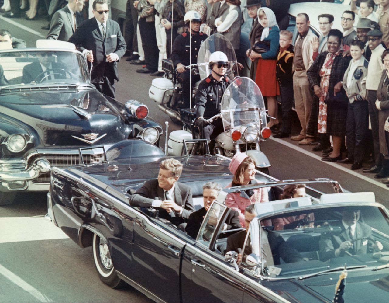 JFK i Jackie w Dallas