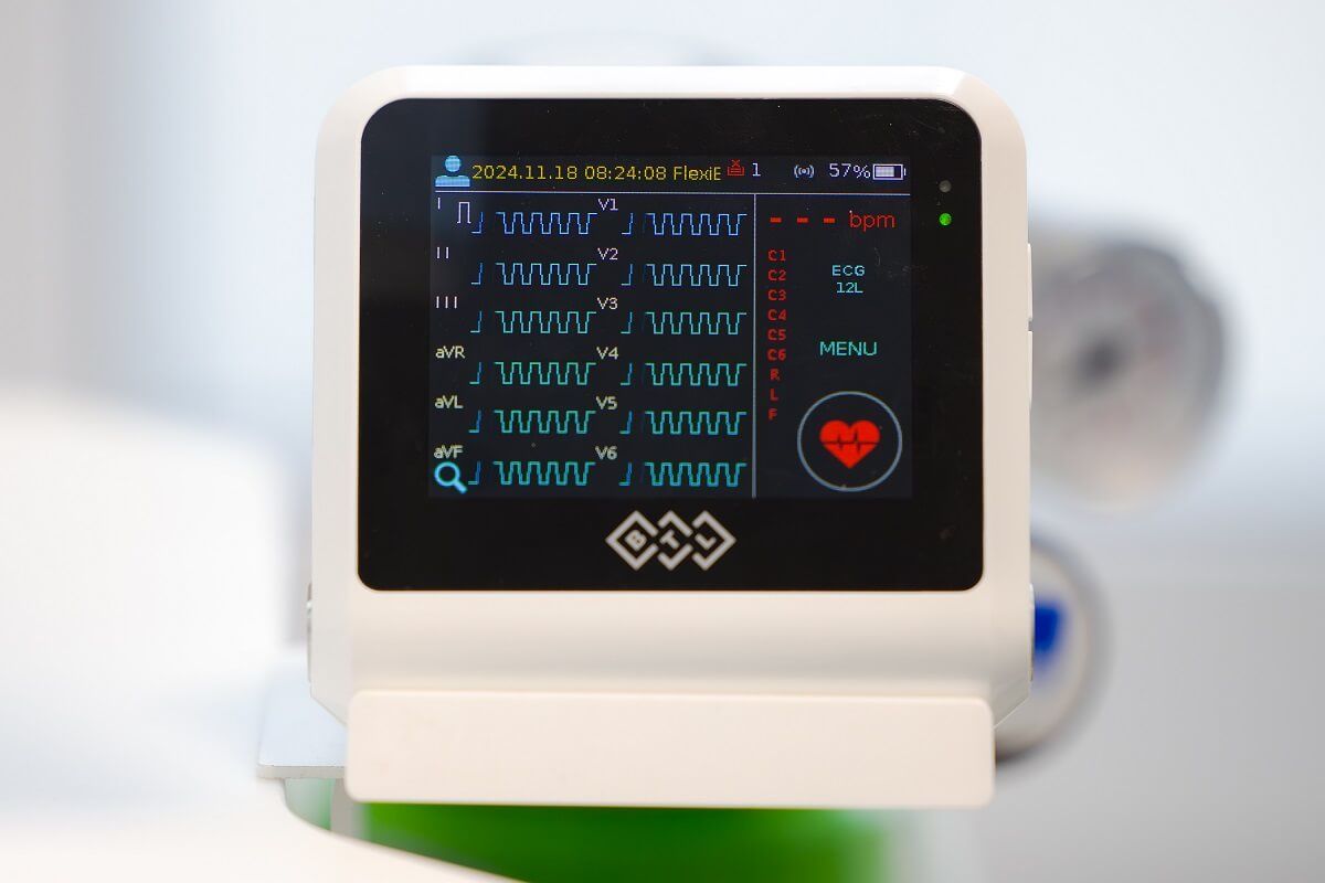Ergospirometr monitor