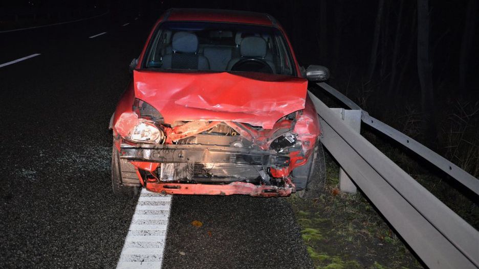 Jastrzębianin swój rajd zakończył na barierkach.