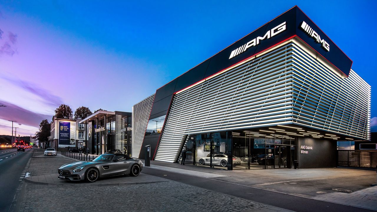 Mercedes-AMG Brand Center Gdańsk to pierwsza taka placówka w Europie