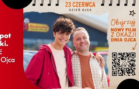 Biedronka z opowieścią na Dzień Ojca