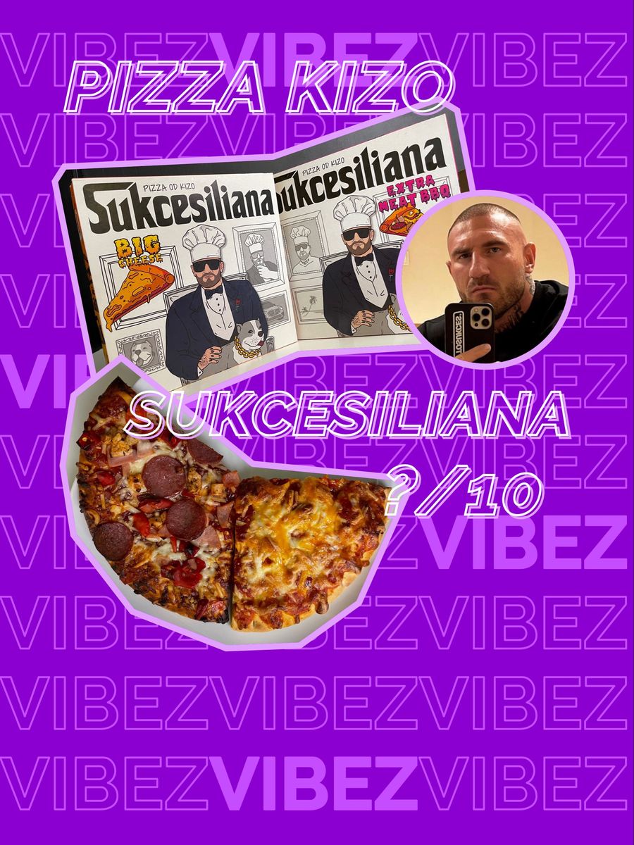 Pizza Kizo, "Sukcesiliana". Jak smakuje mrożony placek od rapera? [TEST]