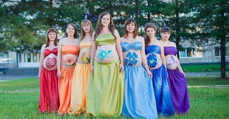 "Tęczowe dzieci". Niezwykła sesja zdjęciowa kobiet, które poroniły