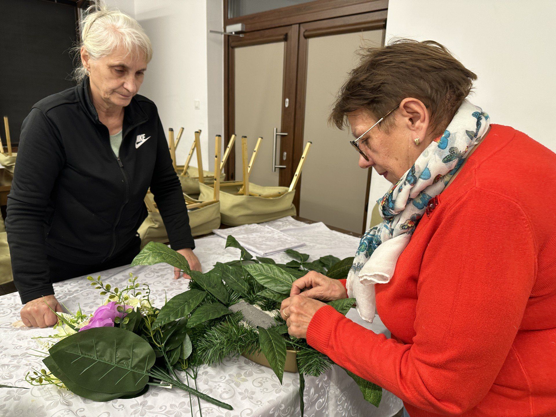 KGW &#34;BoroWianki&#34; z gm. Grudziądz wykonywały kompozycje nagrobne