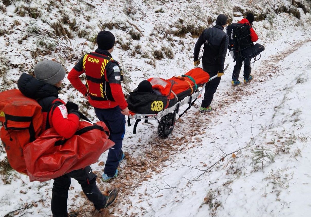 GOPR uratowało turystkę. Akcja trwała ponad pięć godzin