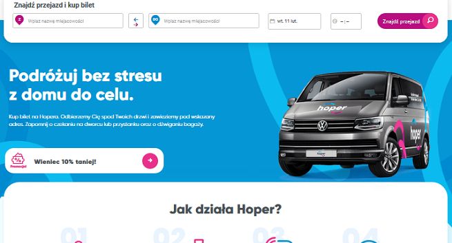 Teroplan z 8,5 mln zł od japońskiego inwestora, będzie rozwijał usługę Hoper